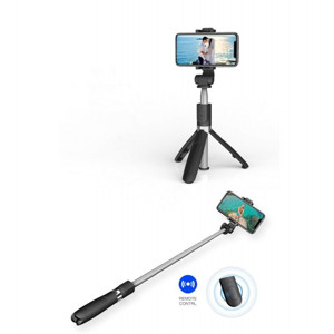 Obrazek TECH-PROTECT SELFIESTICK L01S TRIPOD BLACK