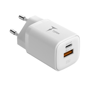 Obrazek Ładowarka sieciowa T-PHOX HANDY SERIES 33W T-PP08 USB/USB-C WHITE