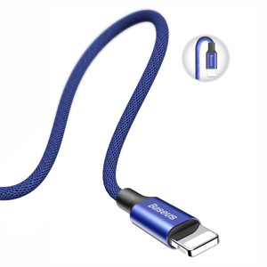 Obrazek KABEL BASEUS YIVEN LIGHTNING BLUE 1.8M