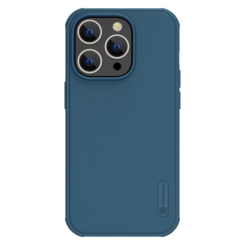 Obrazek NILLKIN super frosted shield PRO IPHONE 14 PRO MAX, BLUE / NIEBIESKI
