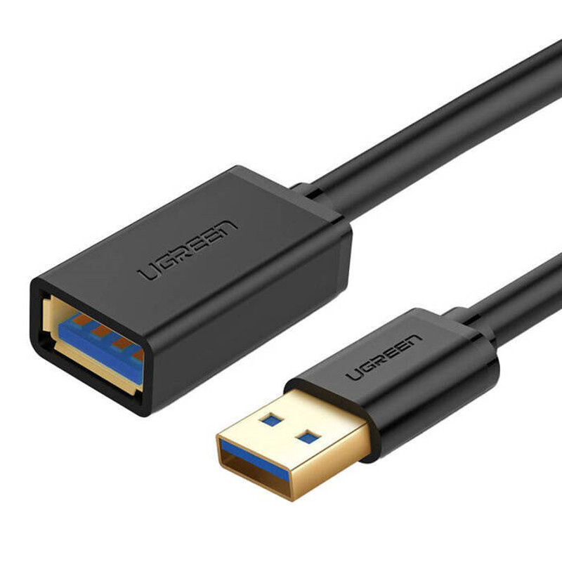 Obrazek Ugreen kabel przewód przedłużacz 2M przejściówka USB 3.0 żeński -3.0 męski