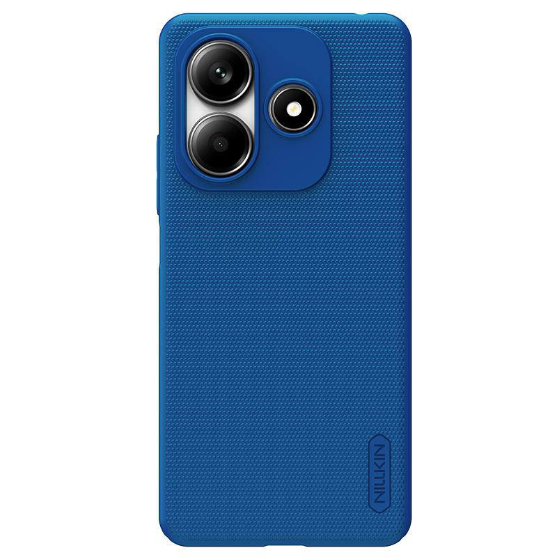 Obrazek NILLKIN super frosted shield XIAOMI REDMI NOTE 14 5G, PEACOCK BLUE / NIEBIESKI