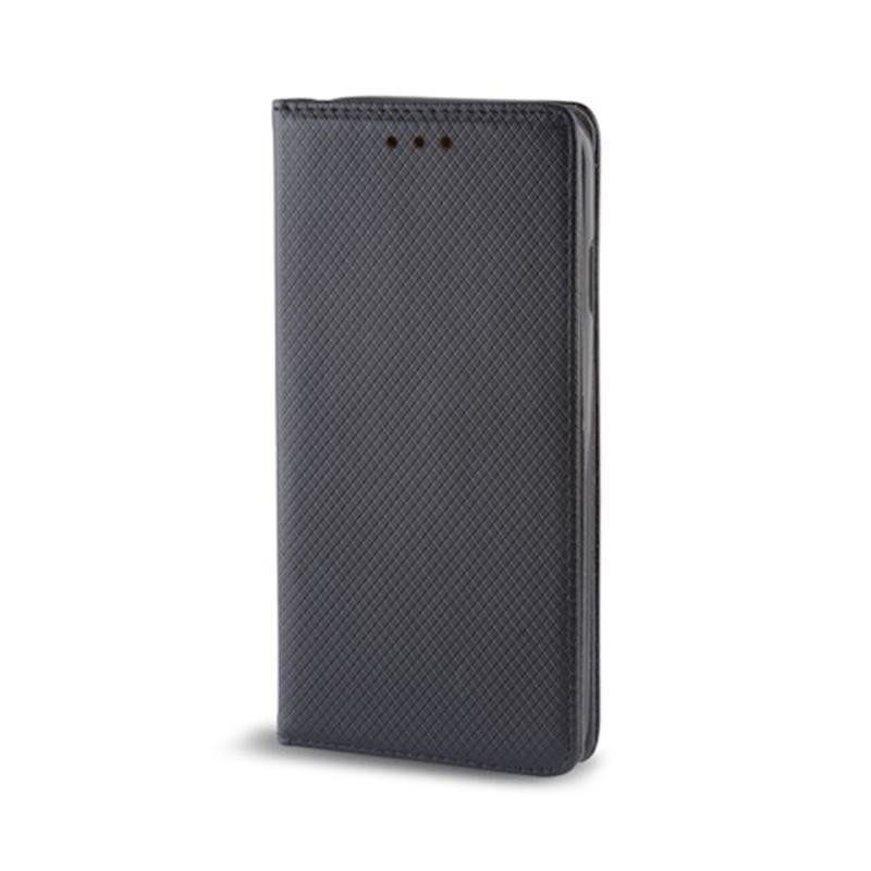 Obrazek Etui Smart Magnet do Motorola Edge 50 Fusion, CZARNY / BLACK
