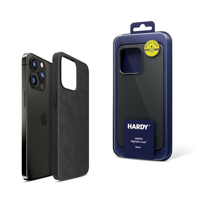 Obrazek 3MK HARDY MAGFABRIC IPHONE 15 PRO MAX BLACK