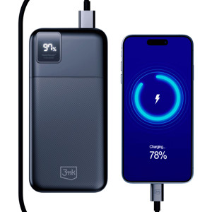 Obrazek 3MK POWERBANK POWERHOUSE 20000mAh 22,5W CZARNY