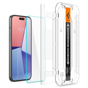 Obrazek SPIGEN GLAS.TR EZ FIT IPHONE 15 PLUS + ADAPTER