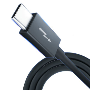 Obrazek 3MK KABEL HYPER THUNDERBOLT 240W Czarny