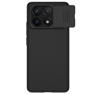 Obrazek NILLKIN CAMSHIELD CASE XIAOMI REDMI NOTE K70E/POCO X6 PRO 5G, BLACK / CZARNY