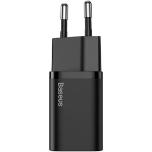 Obrazek Ładowarka sieciowa BASEUS SUPER SI QC USB-C 20W + KABEL SIMPLE TYPE-C TO LIGHTNING 1M BL