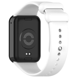 Obrazek Pasek Silikonowy Mi Band 8 Pro / M8 Pro (12), WHITE / BIAŁY