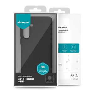 Obrazek NILLKIN super frosted shield SAMSUNG A35 5G BLACK / CZARNY