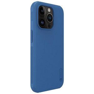 Obrazek NILLKIN super frosted shield PRO IPHONE 15 PRO (6,1) BLUE / NIEBIESKI