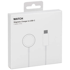 Obrazek MAGNETYCZNY KABEL DO ŁADOWANIA APPLE WATCH (USB-C), WHITE / BIAŁY