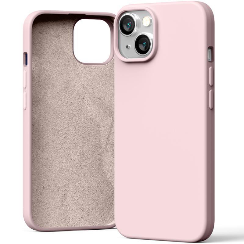 Obrazek Mercury Silicon Case iPhone 16 Pro (6.3), PINK SAND / PUDROWY RÓZ