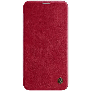 Obrazek NILLKIN QIN IPHONE 12 PRO MAX RED (6,7)