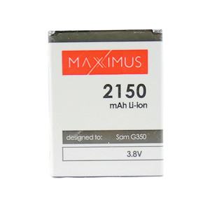 Obrazek Bateria MAXXIMUS Samsung G350 CORE PLUS 2150 mAh EB-B185BE