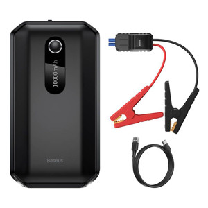 Obrazek POWERBANK/ROZRUSZNIK BASEUS SUPER ENERGY CAR JUMP STARTER 10000mAh 1000A USB