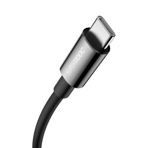 Obrazek KABEL BASEUS SUPERIOR SERIES USB/USB-C 65W 1M BLACK