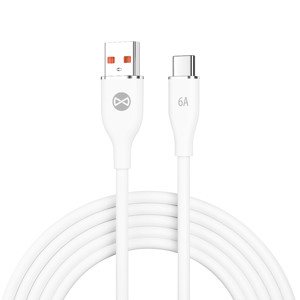 Obrazek Forever kabel USB - USB-C 1,0 m 6A biały