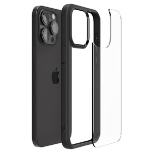 Obrazek SPIGEN ULTRA HYBRID IPHONE 15 PRO MAX MATTE BLACK