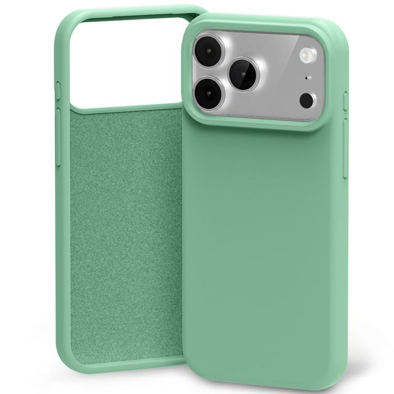 Obrazek Mercury Silicon Case iPhone 17 Pro Max (6.9), GREEN / ZIELONY