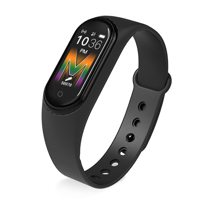 Obrazek Smart Band M5 BLACK / CZARNY