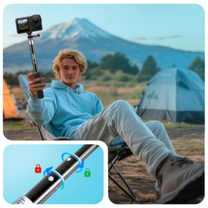 Obrazek TECH-PROTECT MONOPAD SELFIESTICK GOPRO/

DJI BLACK GA100