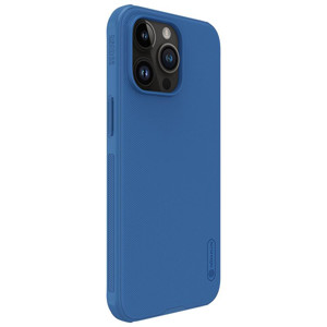 Obrazek NILLKIN super frosted shield PRO IPHONE 15 PRO MAX (6,7) BLUE / NIEBIESKI