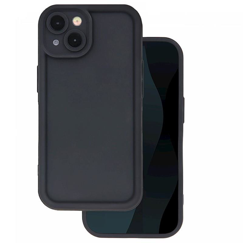Obrazek Etui RIM TPU iPhone 12 CZARNY / BLACK