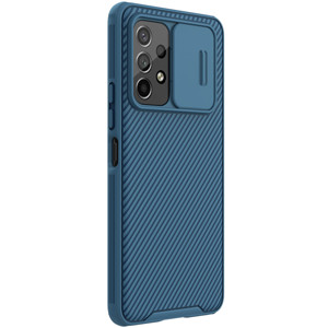 Obrazek NILLKIN CAMSHIELD CASE SAMSUNG A14 4G BLUE / NIEBIESKI