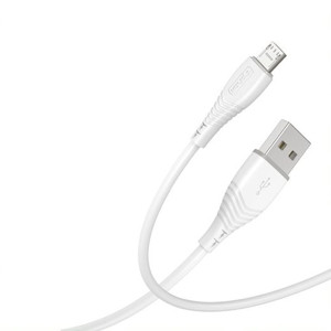 Obrazek KABEL T-PHOX NATURE MICRO USB WHITE 1.2M 3A