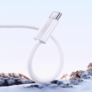 Obrazek KABEL T-PHOX CC15 SERIES USB-C/USB-C 60W 3A WHITE