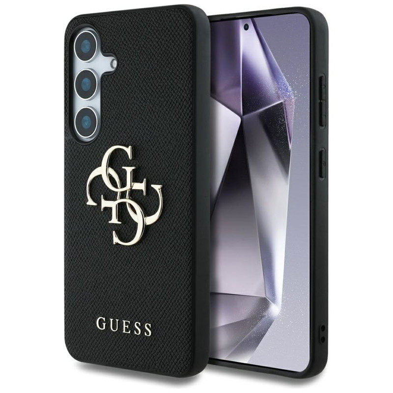 Obrazek GUESS SAMSUNG S25+ GUHCS25MPGT4MBK CLASSIC LOGO BLACK