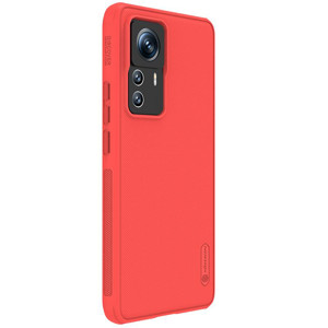 Obrazek NILLKIN super frosted shield PRO XIAOMI REDMI 12T PRO, RED / CZERWONY