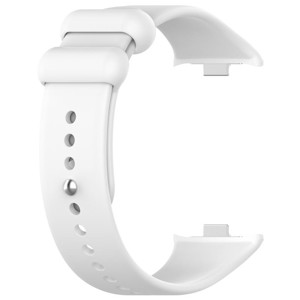 Obrazek Pasek Silikonowy Mi Band 8 Pro / 9 Pro (12), WHITE / BIAŁY