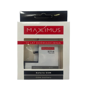 Obrazek Bateria MAXXIMUS IPHONE X 2716 mAh 616-00346