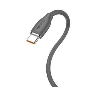 Obrazek KABEL BASEUS JELLY USB/USB-C 100W 2M BLACK