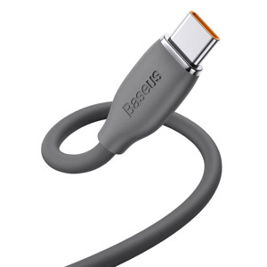 Obrazek KABEL BASEUS JELLY USB/USB-C 100W 2M BLACK