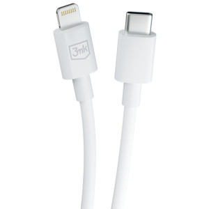 Obrazek 3MK KABEL HYPER USB-C/LIGHTNING 20W 1,2m biały