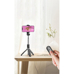 Obrazek XO SELFIESTICK Bluetooth TRIPOD SS08 BLACK