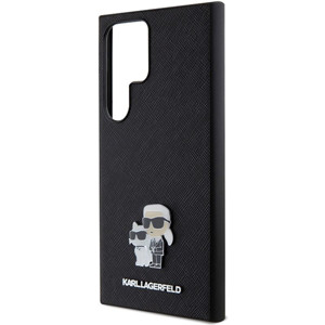 Obrazek KARL LAGERFELD Samsung S24+ SAFFIANO KC PIN KLHCS24MPSAKCMPK BLACK