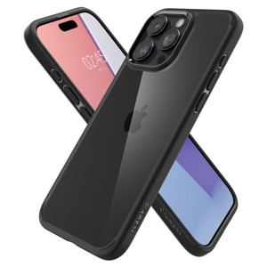 Obrazek SPIGEN ULTRA HYBRID IPHONE 15 PRO MAX MATTE BLACK