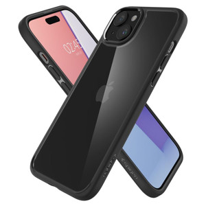 Obrazek SPIGEN ULTRA HYBRID IPHONE 15 PLUS MATTE BLACK