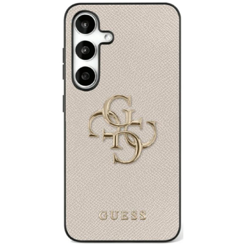 Obrazek GUESS SAMSUNG S25 ULTRA GUHCS25LPGT4MBE CLASSIC LOGO BEIGE