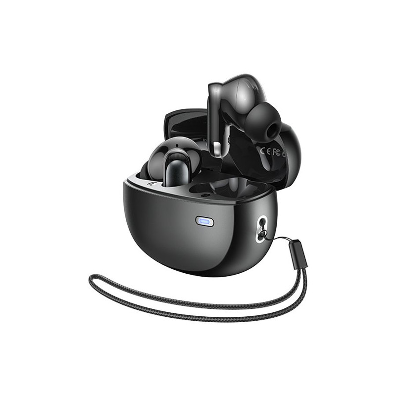 Obrazek Słuchawki Bluetooth REMAX TWS 02 BLACK Bluetooth 5.4