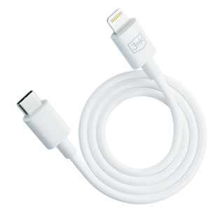 Obrazek 3MK KABEL HYPER USB-C/LIGHTNING 20W 1,2m biały