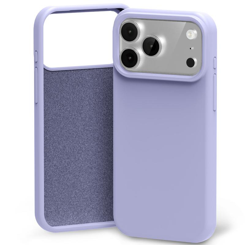 Obrazek Mercury Silicon Case iPhone 17 Pro Max (6.9), LAVENDER GRAY / LAWENDOWY