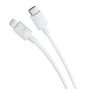 Obrazek 3MK KABEL HYPER USB-C/LIGHTNING 20W 1,2m biały