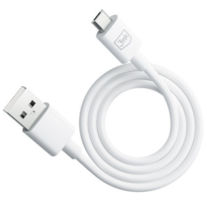 Obrazek 3MK KABEL HYPER USB/MICRO 1,2m 2,4A biały