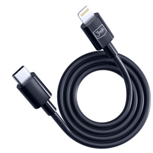 Obrazek 3MK KABEL HYPER USB-C/LIGHTNING 20W 1,2m czarny